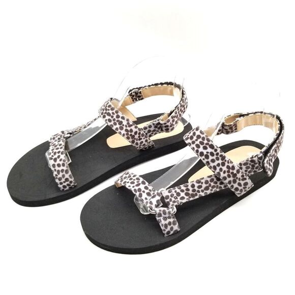 Stuart Weitzman Women Vali Sport Sandals Size 7.5 Flats Strappy - Picture 1 of 6